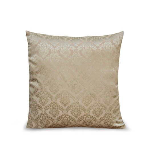 Royal Luxe Coral Reef Jacquard Cushion Cover – 17x17 Inches | Elegant Decorative Pillow
