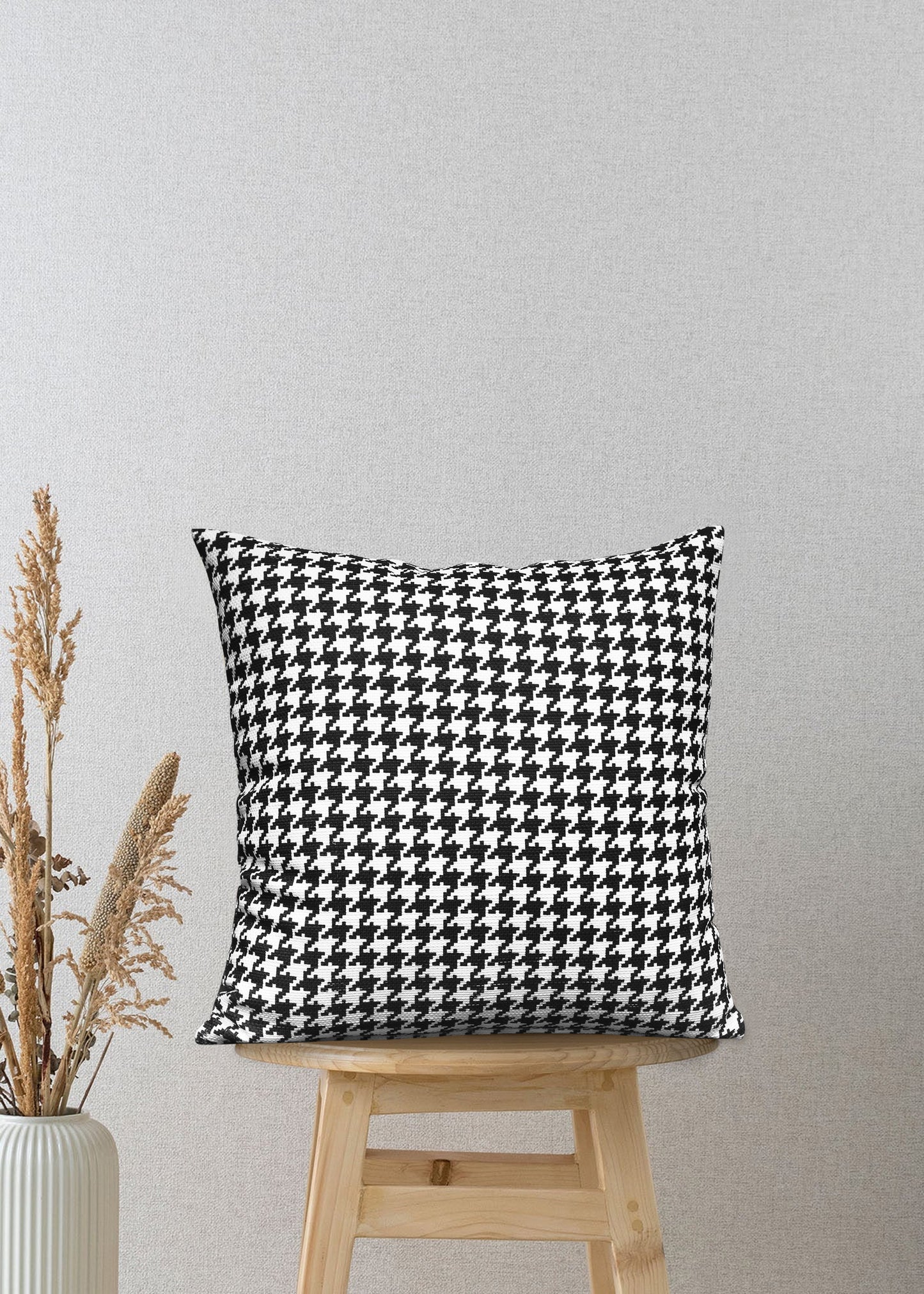 Bold Checkmate – Turn a Plain Sofa Into a Modern Statement Piece (17x17 inches)