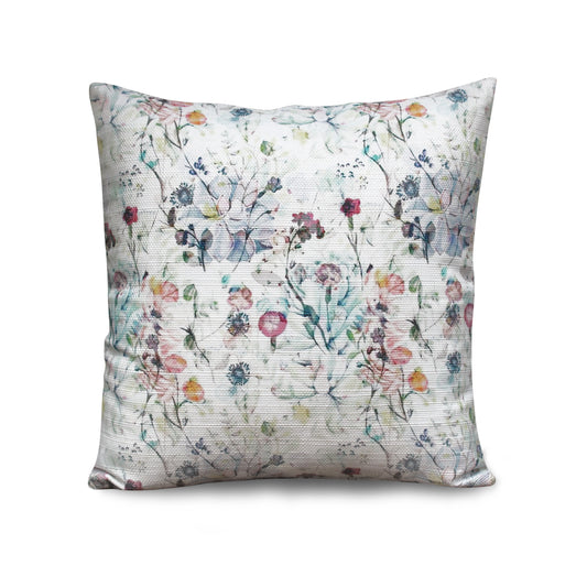Botanical Whisper – Embrace Soft, Sketchy Florals for a Calm Living Space (17x17 inches)