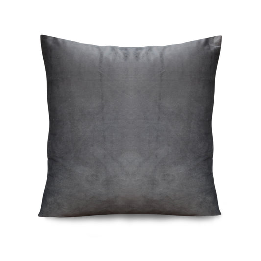 Mid Grey Velvet Cushion – Luxurious & Vibrant Home Accent, 17x17 Inches