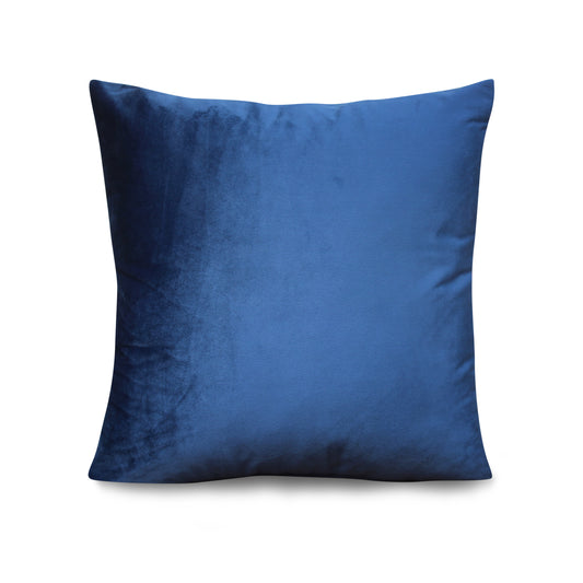 Royal Blue Velvet Cushion – Sophistication & Comfort in One, 17x17 Inches