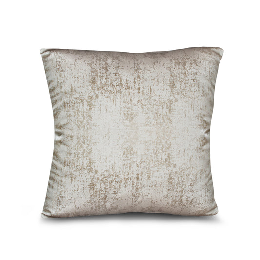 Textured Luxe Mountain Mist Jacquard Decorative Throw Pillow Cover, 17x17 Inches