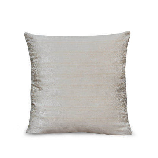 Textured Luxe Grey Cloud Jacquard Decorative Throw Pillow Cover, 17x17 Inches