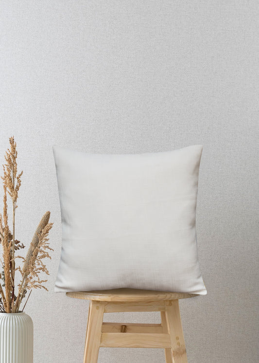 Royal Luxe Moon Mist Textured Cushion Cover – 17x17 Inches | Elegant Decorative Pillow