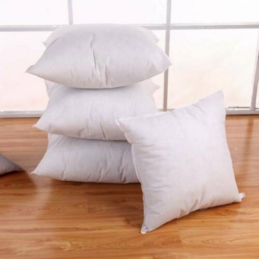 Premium Filled Cushion Pillows – Pack of 4 | Soft & Fluffy 18x18 Cushion Inserts for Sofa, Bed & Chairs