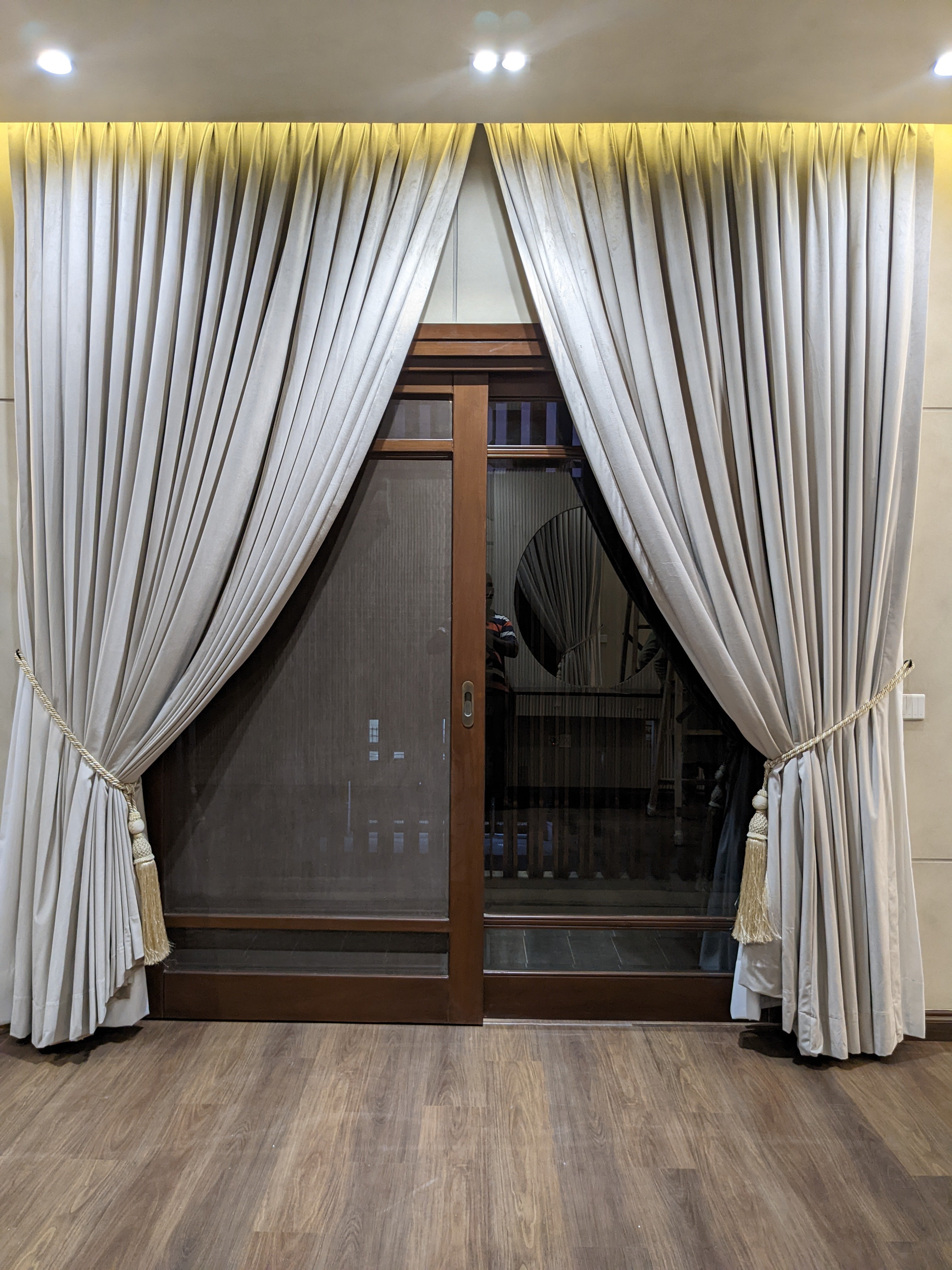 Elegant White Curtains