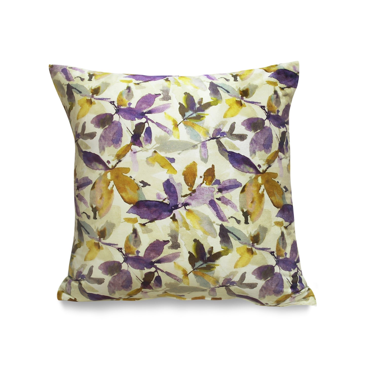 Twilight Garden – Add Soft Drama with Artistic Autumn Leaves (17 x 17 inches)