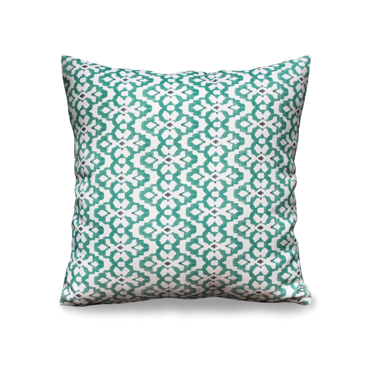 Aqua Rhythm – Add a Cool, Contemporary Touch with Turquoise Geo Vibes (17 x 17 inches)