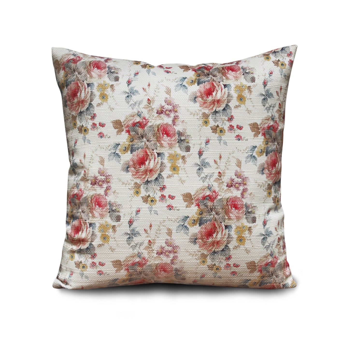 Vintage Rose Garden – Add Timeless Floral Elegance to Your Living Room (17x17 inches)