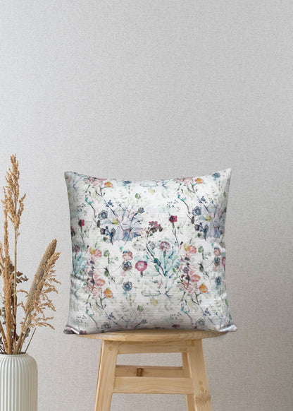 Botanical Whisper – Embrace Soft, Sketchy Florals for a Calm Living Space (17x17 inches)