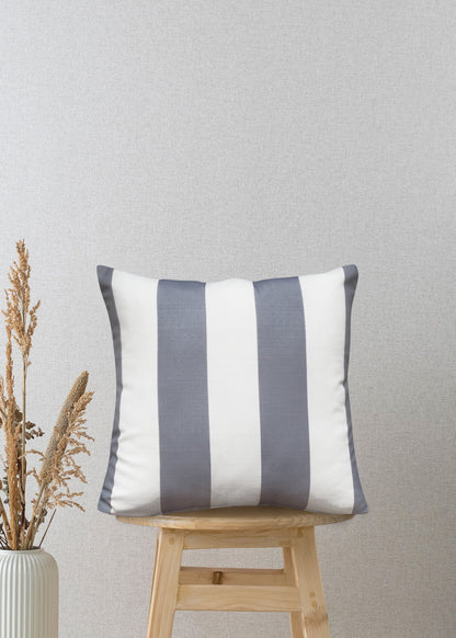 Stripe Flow – Soften and Structure Your Space with Neutral Elegance (17 x 17 inches)