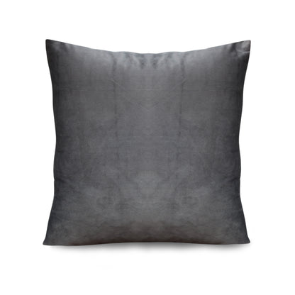 Mid Grey Velvet Cushion – Luxurious & Vibrant Home Accent, 17x17 Inches