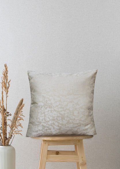 Textured Luxe Star Dust Jacquard Decorative Throw Pillow Cover, 17x17 Inches
