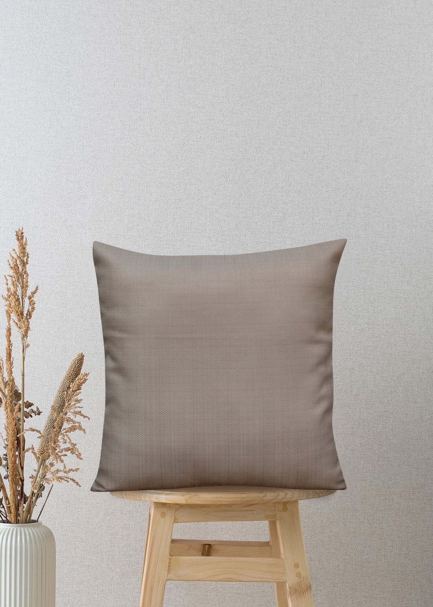 Royal Luxe Mountain Mist Textured Cushion Cover – 17x17 Inches | Elegant Decorative Pillow
