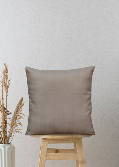 Royal Luxe Mountain Mist Textured Cushion Cover – 17x17 Inches | Elegant Decorative Pillow